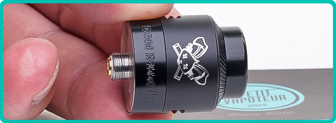 Design de l'Atomiseur Dead Rabbit 4 RDA Hellvape